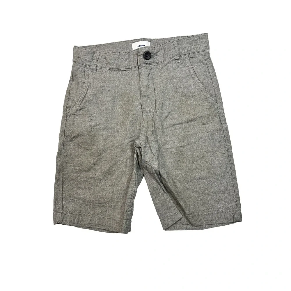 Boys Old Navy‎ Gray Shorts Size 7 Adjustable